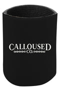 Black can Holder/Koozie with 'Calloused Co' logo